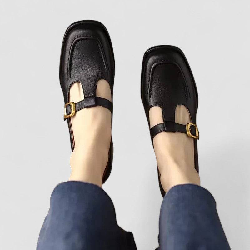Kyrahnae | Zapatos Mary Jane con correa en T ortopédicos