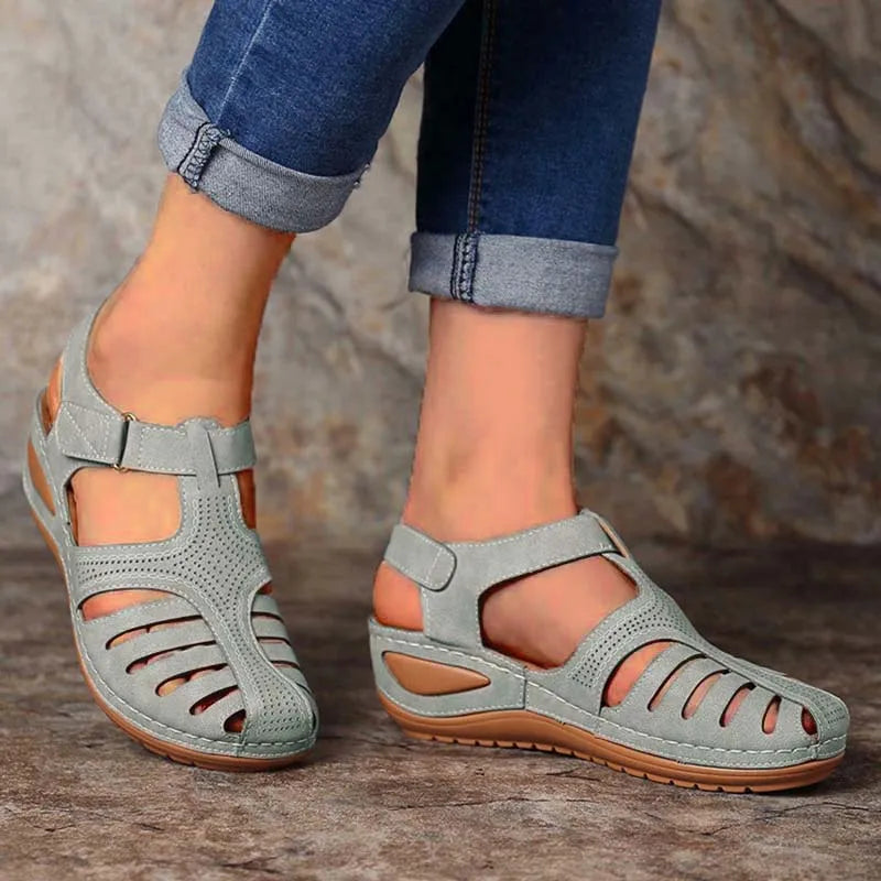 Julia - Sandalias Retro de Verano