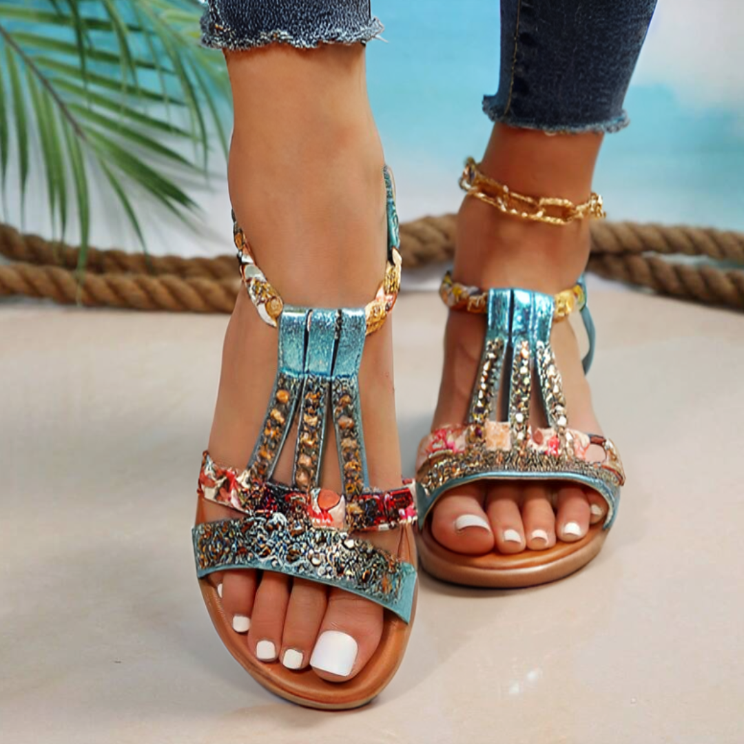 Emma - Elegantes Sandalias Bohemias