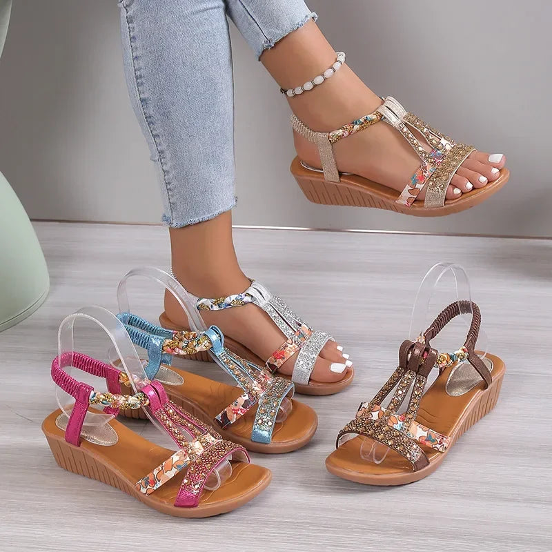 Emma - Elegantes Sandalias Bohemias
