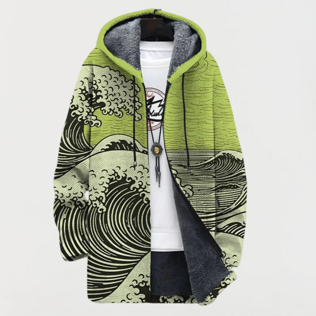 Delfina - Una chaqueta premium que se lleva como arte