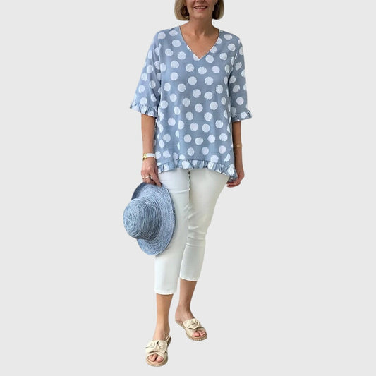 Eira™ | Blusa - Azul