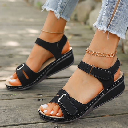 Sussan - Open Toe Orthopedic Sandals
