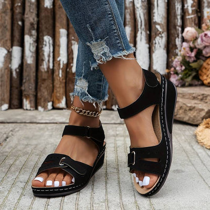 Sussan - Open Toe Orthopedic Sandals