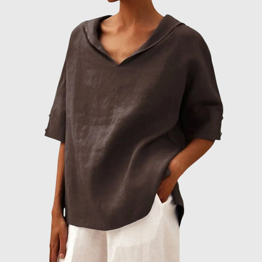 Ayla™ | Blusa - Caqui