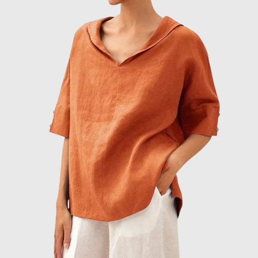 Ayla™ | Blusa - Naranja
