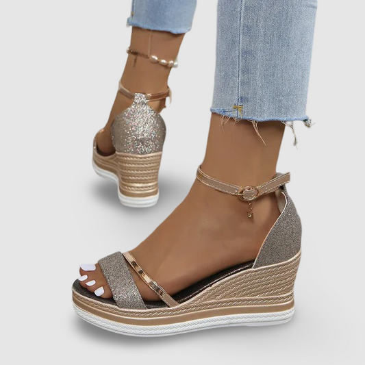 Rien - Sandalias cuña cómodas