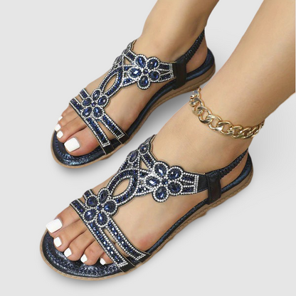 Blessy - Sandalias con tira trasera