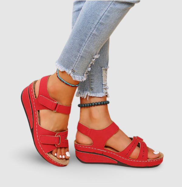 Sussan - Open Toe Orthopedic Sandals