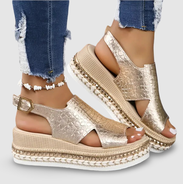 Billa - sandalias ortopédicas de cuña