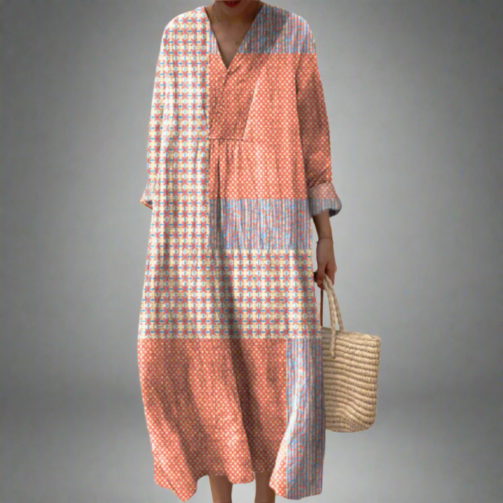 Nora | Vestido Largo de Coral