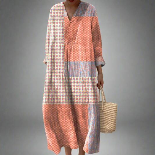 Nora | Vestido Largo de Coral