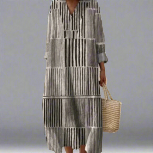 Margot | Vestido Maxi Monocromático