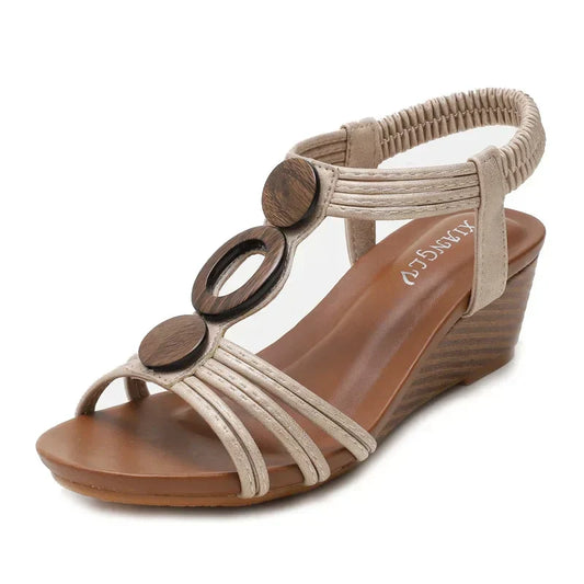 Sydney - Sandalias de Gladiador con Plataforma Bohemia
