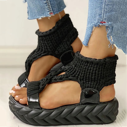 Jordyn - Sandalias de Cuña con Arco