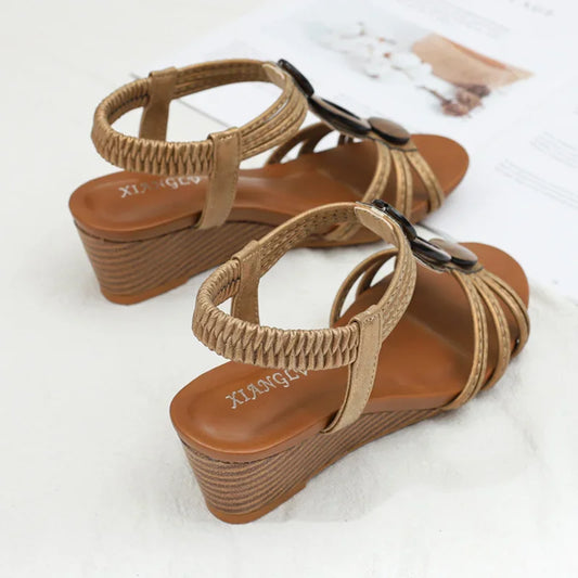 Sydney - Sandalias de Gladiador con Plataforma Bohemia