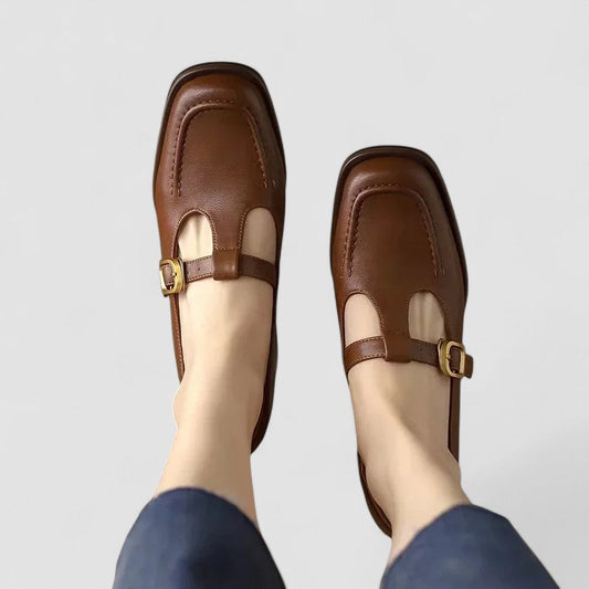 Kyrahnae | Zapatos Mary Jane con correa en T ortopédicos