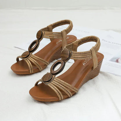Sydney - Sandalias de Gladiador con Plataforma Bohemia