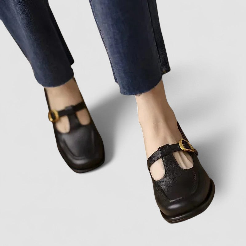 Kyrahnae | Zapatos Mary Jane con correa en T ortopédicos