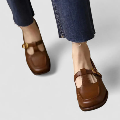 Kyrahnae | Zapatos Mary Jane con correa en T ortopédicos