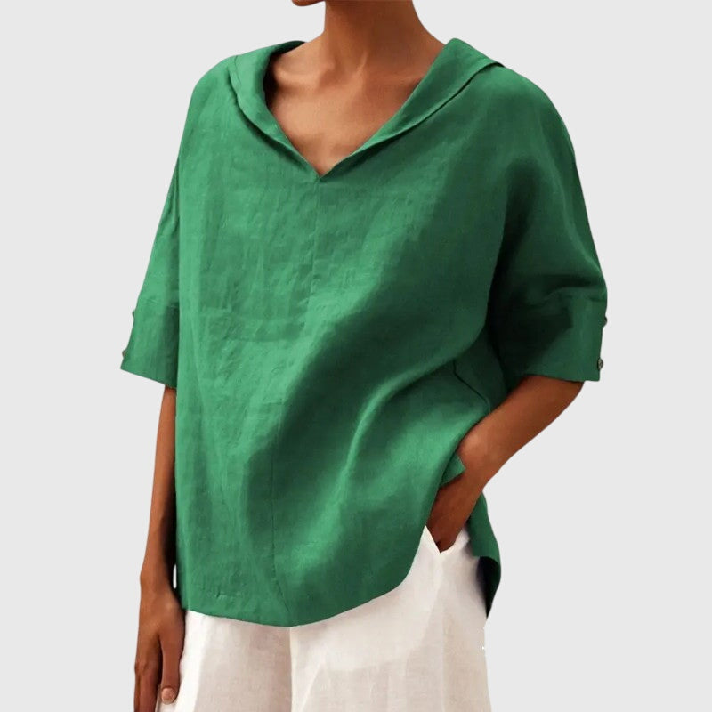 Ayla™ | Blusa - Caqui