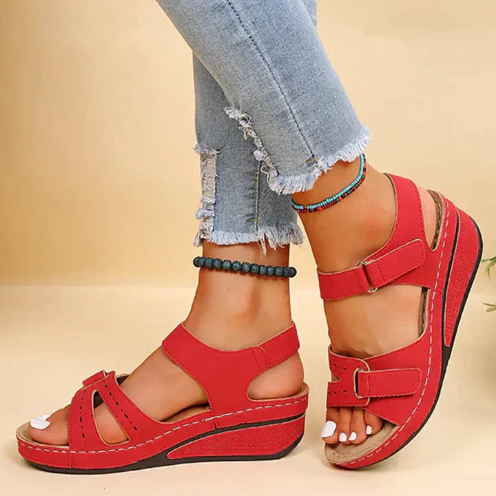 Sussan - Open Toe Orthopedic Sandals