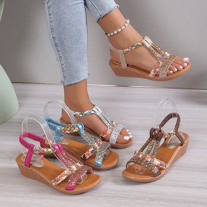 Emma - Elegantes Sandalias Bohemias