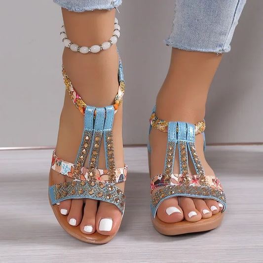 Emma - Elegantes Sandalias Bohemias