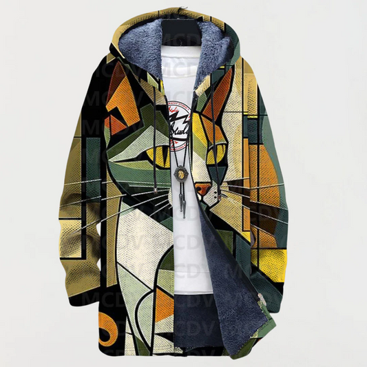 Ottavia - Una chaqueta premium donde el estilo atemporal se encuentra con la inspiración artística
