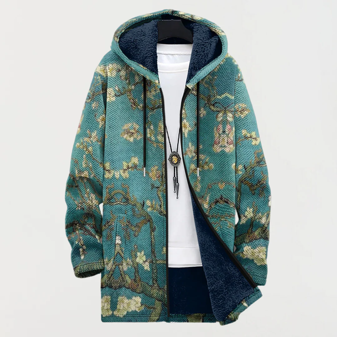 Fiora - Una chamarra premium donde la moda se une al arte