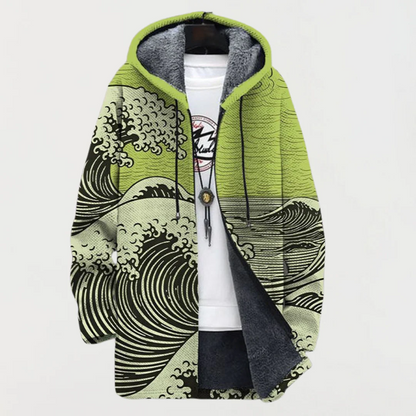 Delfina - Una chaqueta premium que se lleva como arte