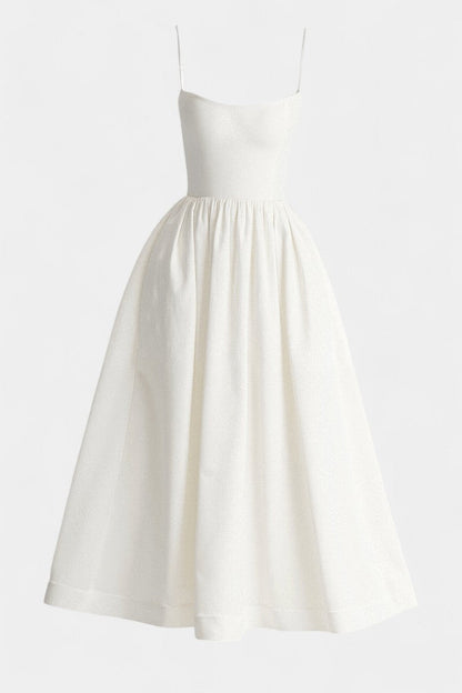 Marvelle Vestido Midi Flowy Sin Mangas