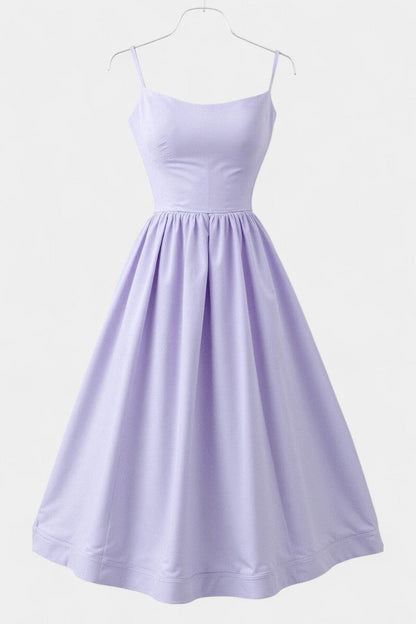 Marvelle Vestido Midi Flowy Sin Mangas