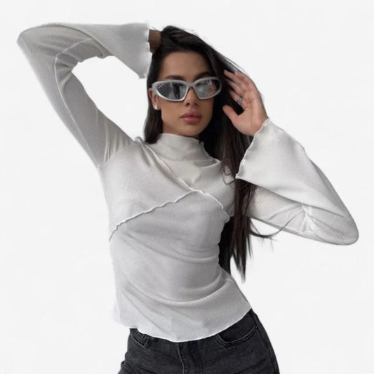 Arminda | Blusa cómoda de manga larga